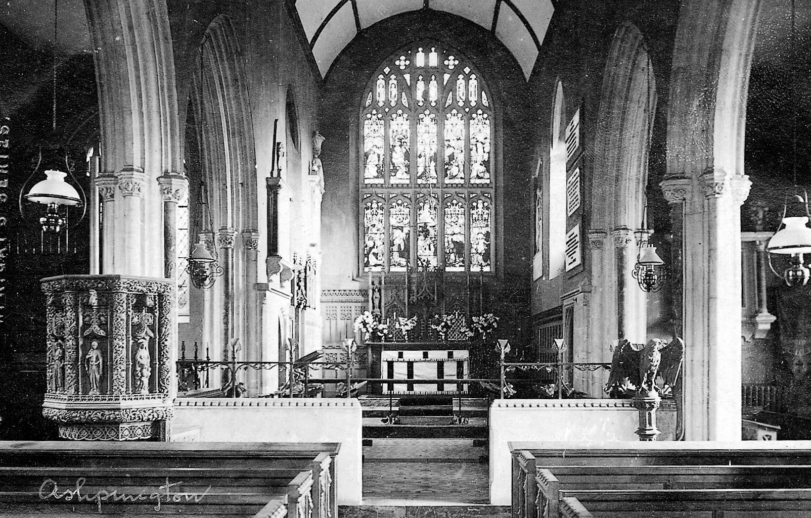 Interior circa 1910